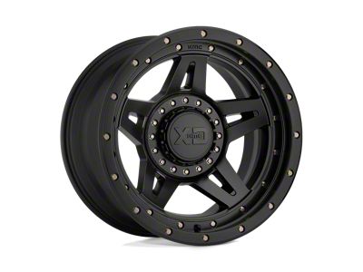 KMC Technic Anthracite 8-Lug Wheel; 20x9; 18mm Offset (15-19 Silverado 3500 HD SRW)