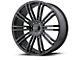 KMC D2 Gloss Black 6-Lug Wheel; 20x8.5; 10mm Offset (15-20 Tahoe)