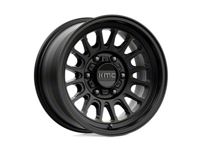 KMC Impact OL Satin Black 6-Lug Wheel; 17x9; -12mm Offset (15-20 Tahoe)