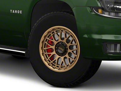 KMC Technic Matte Bronze 6-Lug Wheel; 18x9; 0mm Offset (15-20 Tahoe)