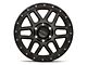 KMC Mesa Satin Black with Gray Tint 6-Lug Wheel; 17x8.5; 0mm Offset (15-20 Yukon)