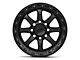 KMC Chase Satin Black with Gloss Black Lip 8-Lug Wheel; 18x9; 0mm Offset (17-22 F-250 Super Duty)