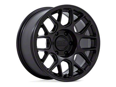 KMC Hatchet Matte Black 6-Lug Wheel; 17x8.5; -10mm Offset (19-23 Ranger)