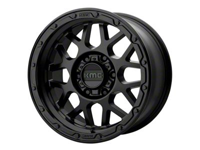 KMC Grenade Off-Road Matte Black 8-Lug Wheel; 18x8.5; 0mm Offset (23-25 F-250 Super Duty)