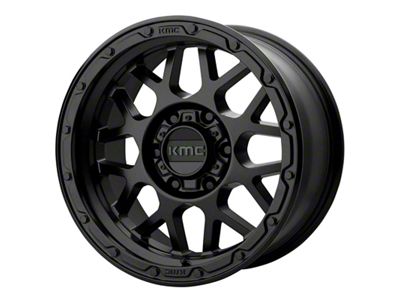 KMC Grenade Off-Road Matte Black 8-Lug Wheel; 18x8.5; 0mm Offset (23-24 F-250 Super Duty)