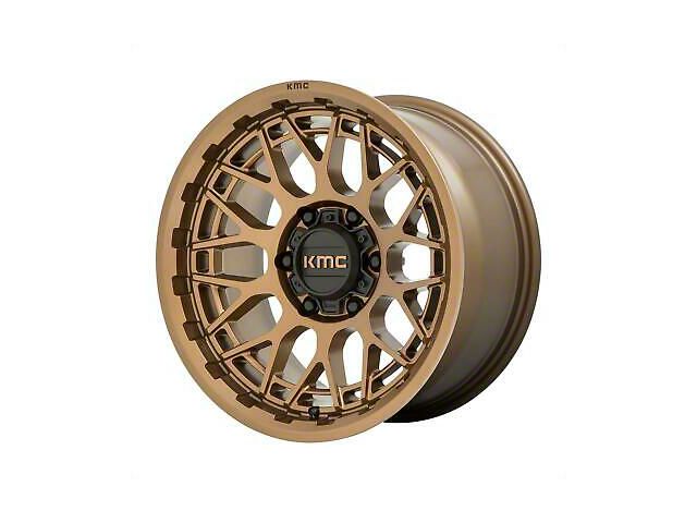 KMC Technic Matte Bronze 8-Lug Wheel; 20x9; 18mm Offset (23-24 F-250 Super Duty)