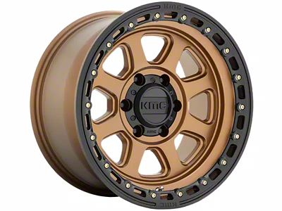 KMC Chase Matte Bronze with Black Lip 6-Lug Wheel; 20x9; 0mm Offset (24-25 Ranger)