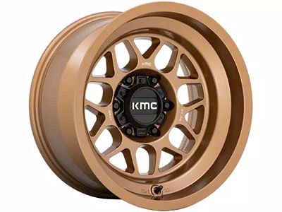 KMC Terra Matte Bronze 6-Lug Wheel; 17x8.5; -10mm Offset (24-25 Ranger)