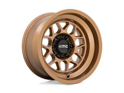 KMC Terra Matte Bronze 6-Lug Wheel; 17x9; -38mm Offset (24-25 Ranger)