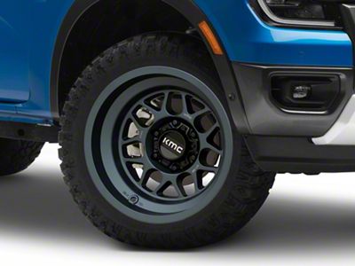 KMC Terra Metallic Blue 6-Lug Wheel; 20x9; 0mm Offset (24-25 Ranger)