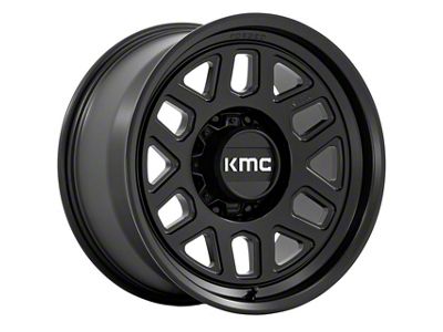 KMC Mesa Satin Black 8-Lug Wheel; 18x9; 0mm Offset (94-02 RAM 2500)