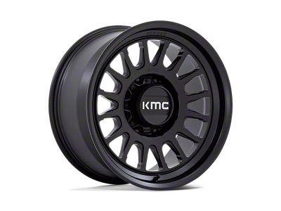 KMC Impact Satin Black 8-Lug Wheel; 18x9; 18mm Offset (94-02 RAM 3500 SRW)