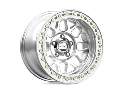 KMC Grenade Crawl Beadlock Machined 8-Lug Wheel; 18x9; 10mm Offset (99-07 F-250 Super Duty)
