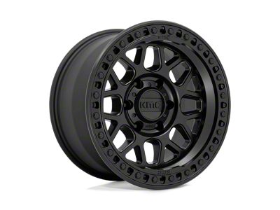 KMC GRS Satin Black 8-Lug Wheel; 20x9; 18mm Offset (99-07 F-250 Super Duty)
