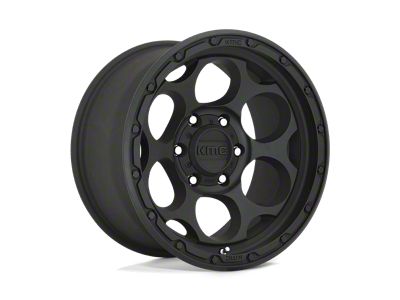 KMC Dirty Harry Textured Black 8-Lug Wheel; 17x8.5; 0mm Offset (99-07 F-350 Super Duty SRW)