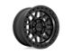 KMC GRS Satin Black 6-Lug Wheel; 17x8.5; 0mm Offset (99-06 Sierra 1500)