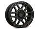 KMC Mesa Satin Black with Gray Tint 6-Lug Wheel; 17x8.5; 0mm Offset (99-06 Sierra 1500)
