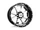KMC Tempo Satin Black with Gray Tint 6-Lug Wheel; 20x9; 18mm Offset (99-06 Sierra 1500)