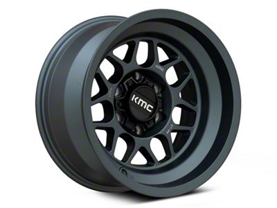 KMC Terra Metallic Blue 6-Lug Wheel; 17x8.5; 0mm Offset (99-06 Sierra 1500)