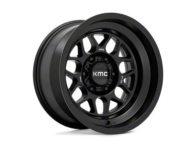 KMC Terra Satin Black 6-Lug Wheel; 20x9; 0mm Offset (99-06 Sierra 1500)
