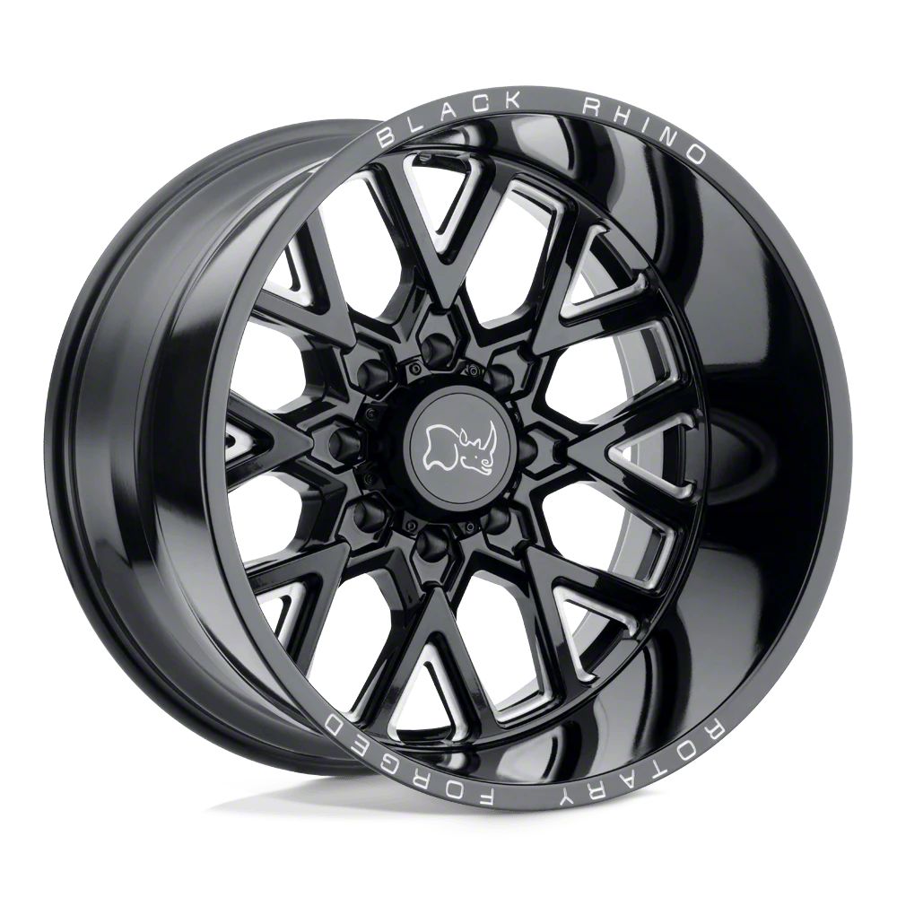 KMC Silverado 1500 Slide Gloss Black 6-Lug Wheel; 24x9.5; 25mm Offset ...