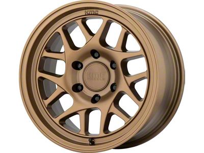 KMC Bully Ol Matte Bronze 6-Lug Wheel; 17x8.5; 18mm Offset (23-26 Canyon)