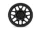KMC Bully OL Satin Black 6-Lug Wheel; 17x8.5; 18mm Offset (15-22 Canyon)