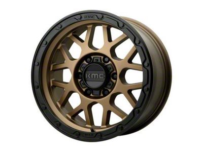 KMC Grenade Off-Road Matte Bronze 6-Lug Wheel; 17x9; 18mm Offset (23-26 Canyon)