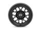 KMC Terra Satin Black 6-Lug Wheel; 17x8.5; 0mm Offset (15-22 Canyon)