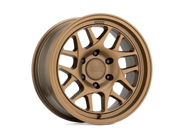 KMC Colorado Bully OL Matte Bronze 6-Lug Wheel; 17x8.5; 18mm Offset ...