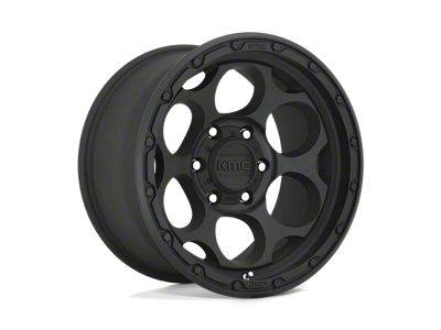 KMC Dirty Harry Textured Black 6-Lug Wheel; 17x9; -12mm Offset (23-24 Colorado)