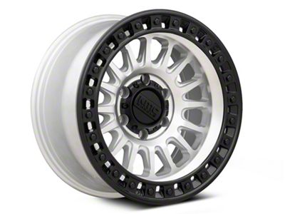 KMC IMS Machined with Matte Black Lip 6-Lug Wheel; 17x8.5; -10mm Offset (23-25 Colorado)