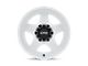 KMC Lobo Gloss White 6-Lug Wheel; 17x8.5; -10mm Offset (15-22 Colorado)
