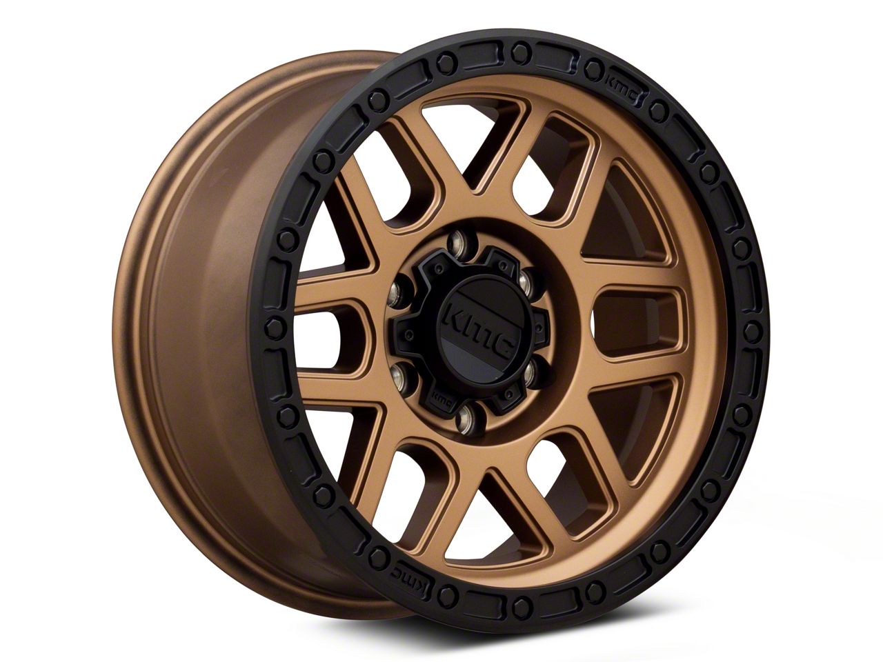 KMC Colorado Canyon Satin Black 6-Lug Wheel; 17x8; 35mm KMC Colorado Canyon Satin Black 6-Lug Wheel; 17x8; 35mm