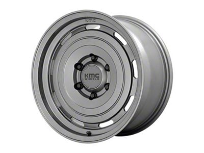 KMC Roswell Matte Anthracite 6-Lug Wheel; 17x8.5; 18mm Offset (23-24 Colorado)