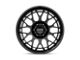 KMC Technic Satin Black 6-Lug Wheel; 20x9; 18mm Offset (15-22 Colorado)
