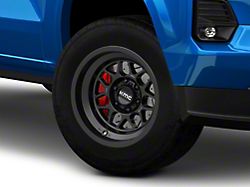 KMC Terra Satin Black 6-Lug Wheel; 18x8.5; 0mm Offset (23-26 Colorado)