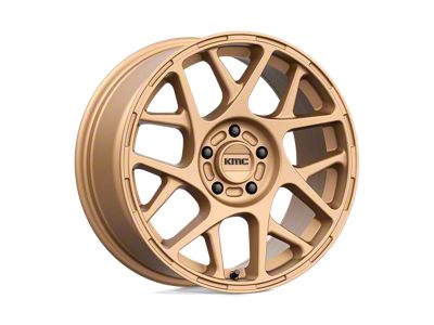 KMC Bully Matte Bronze 5-Lug Wheel; 17x8; 38mm Offset (87-90 Dakota)