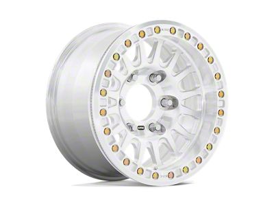 KMC Impact Forged Beadlock Raw Machined 5-Lug Wheel; 17x9; -12mm Offset (05-11 Dakota)