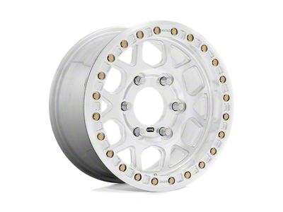 KMC Mesa Forged Beadlock Raw Machined 5-Lug Wheel; 17x9; 0mm Offset (05-11 Dakota)
