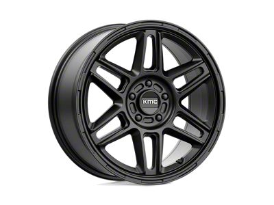 KMC Nomad Satin Black 5-Lug Wheel; 18x8; 38mm Offset (87-90 Dakota)