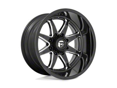 KMC Signal Satin Black 6-Lug Wheel; 20x9; 18mm Offset (97-04 Dakota)