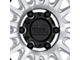 KMC IMS Machined with Matte Black Lip 6-Lug Wheel; 17x8.5; -10mm Offset (21-24 F-150)
