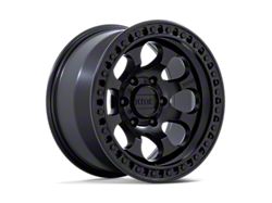 KMC Riot SBL Satin Black 6-Lug Wheel; 18x9; 18mm Offset (21-26 F-150)