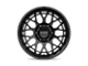 KMC Technic Satin Black 6-Lug Wheel; 17x8.5; 18mm Offset (21-24 F-150)