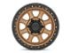 KMC Chase Matte Bronze with Black Lip 8-Lug Wheel; 18x9; 0mm Offset (23-24 F-250 Super Duty)