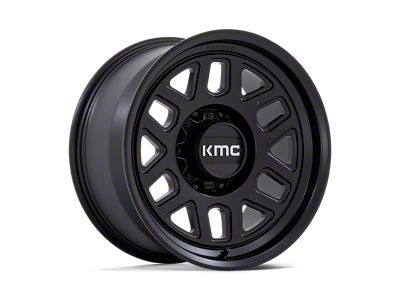 KMC Mesa Forged Monoblock Satin Black 8-Lug Wheel; 18x9; -12mm Offset (23-26 F-250 Super Duty)