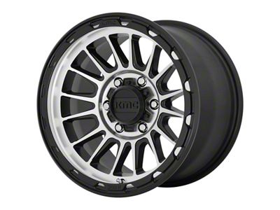 KMC Impact Satin Black Machined 5-Lug Wheel; 17x8; 38mm Offset (22-26 Maverick)