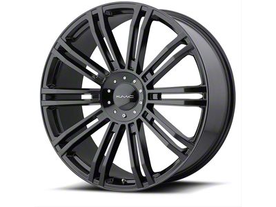 KMC D2 Gloss Black 6-Lug Wheel; 20x8.5; 10mm Offset (19-26 RAM 1500)