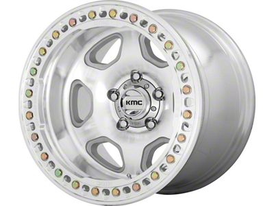 KMC Hex Beadlock Machined 6-Lug Wheel; 20x10; -48mm Offset (19-25 RAM 1500)